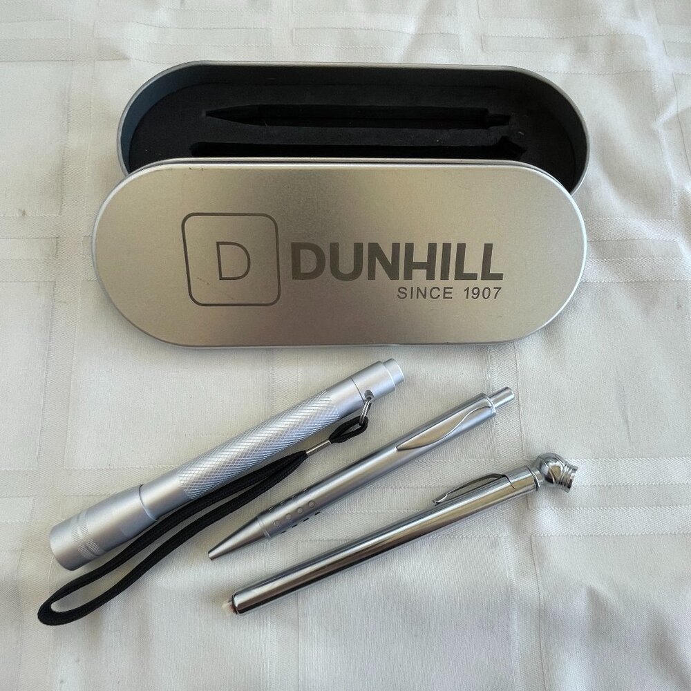 DunHill Gift Set (Pen, Flashlight, Tire Gauge)